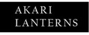Akari Lanterns brand logo for reviews of online shopping for Home and Garden products