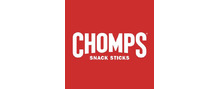 Chomps brand logo for reviews of food and drink products