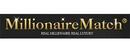 Millionaire Match brand logo for reviews of dating websites and services