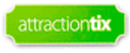 Attractiontix brand logo for reviews of travel and holiday experiences