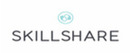 Skillshare brand logo for reviews of Study and Education