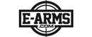 E-Arms brand logo for reviews of online shopping for Firearms products