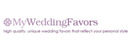 MyWeddingFavors.com brand logo for reviews 
