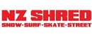 NZ Shred brand logo for reviews of online shopping for Sport & Outdoor products