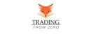 Trading From Zero brand logo for reviews of financial products and services