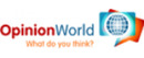 OpinionWorld brand logo for reviews of Order Online