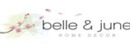 Belle and June brand logo for reviews of online shopping for Fashion products