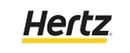 Hertz brand logo for reviews of car rental and other services