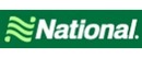 National Car Rental brand logo for reviews of car rental and other services
