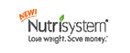 NutriSystem brand logo for reviews of dating websites and services