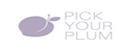 Pick Your Plum brand logo for reviews of online shopping for Personal care products