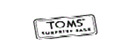 TOMS Surprise Sale brand logo for reviews of online shopping for Fashion products