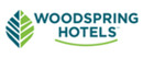 WoodSpring Hotels brand logo for reviews of travel and holiday experiences