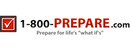 1-800-Prepare.com brand logo for reviews of Good Causes