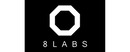 8 Labs brand logo for reviews of diet & health products