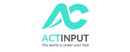Actinput brand logo for reviews of online shopping for Fashion products