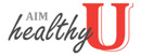 Aim Healthy U brand logo for reviews of diet & health products