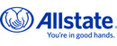 Allstate brand logo for reviews of insurance providers, products and services