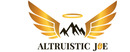Altruistic Joe brand logo for reviews of food and drink products