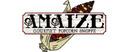 Amaize Gourmet Popcorn brand logo for reviews of food and drink products