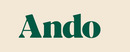 Ando brand logo for reviews of financial products and services