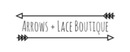 Arrows and Lace Boutique brand logo for reviews of online shopping for Children & Baby products