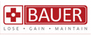 Bauer brand logo for reviews of diet & health products