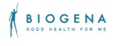 Biogena brand logo for reviews of diet & health products