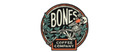 Bones Coffee Company brand logo for reviews of food and drink products