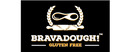 Bravadough! brand logo for reviews of food and drink products