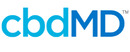 CbdMD brand logo for reviews of diet & health products
