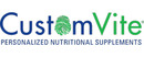 CustomVite brand logo for reviews of diet & health products