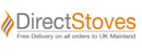 Direct Stoves brand logo for reviews of online shopping for Home and Garden products