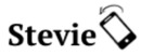 Stevie brand logo for reviews of food and drink products