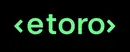 EToro brand logo for reviews of financial products and services