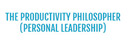 The Productivity Philosopher brand logo for reviews of Study and Education
