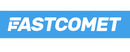 FastComet brand logo for reviews of mobile phones and telecom products or services