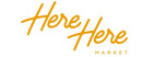 Here Here Market brand logo for reviews of food and drink products