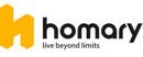 Homary brand logo for reviews of online shopping for Home and Garden products