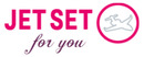 Jet Set For You brand logo for reviews of travel and holiday experiences