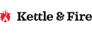 Kettle & Fire brand logo for reviews of food and drink products