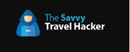 The Savvy Travel Hacker brand logo for reviews of travel and holiday experiences