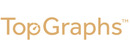 Topgraphs brand logo for reviews of financial products and services
