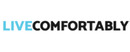 Live Comfortably brand logo for reviews of online shopping for Home and Garden products