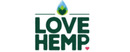 Love Hemp brand logo for reviews of diet & health products