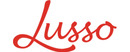 Lusso brand logo for reviews of car rental and other services