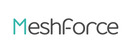 Meshforce brand logo for reviews of mobile phones and telecom products or services