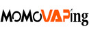 Momovaping brand logo for reviews of E-smoking