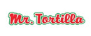 Mr. Tortilla brand logo for reviews of food and drink products