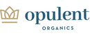 Opulent Organics brand logo for reviews of diet & health products